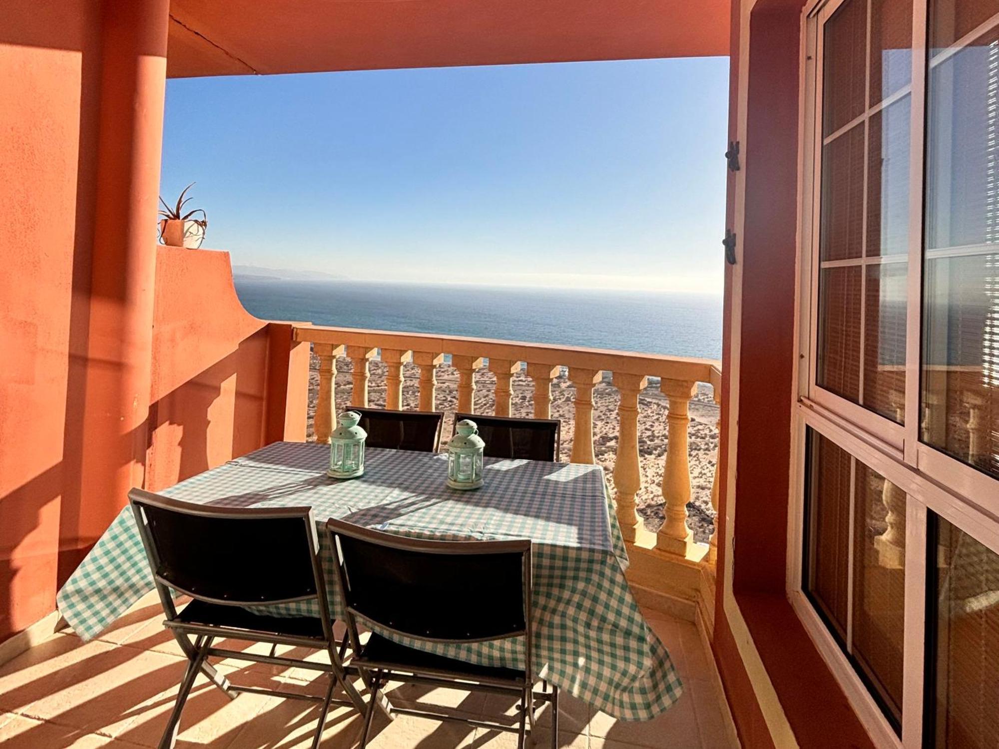Penthouse Sunrise Blue Ocean View Apartment Costa Calma Luaran gambar